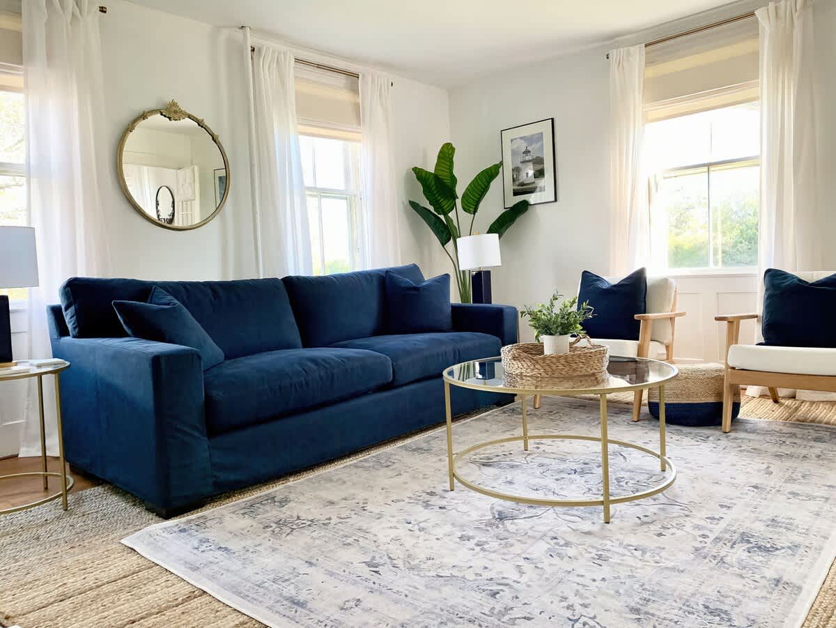 Bright living room
