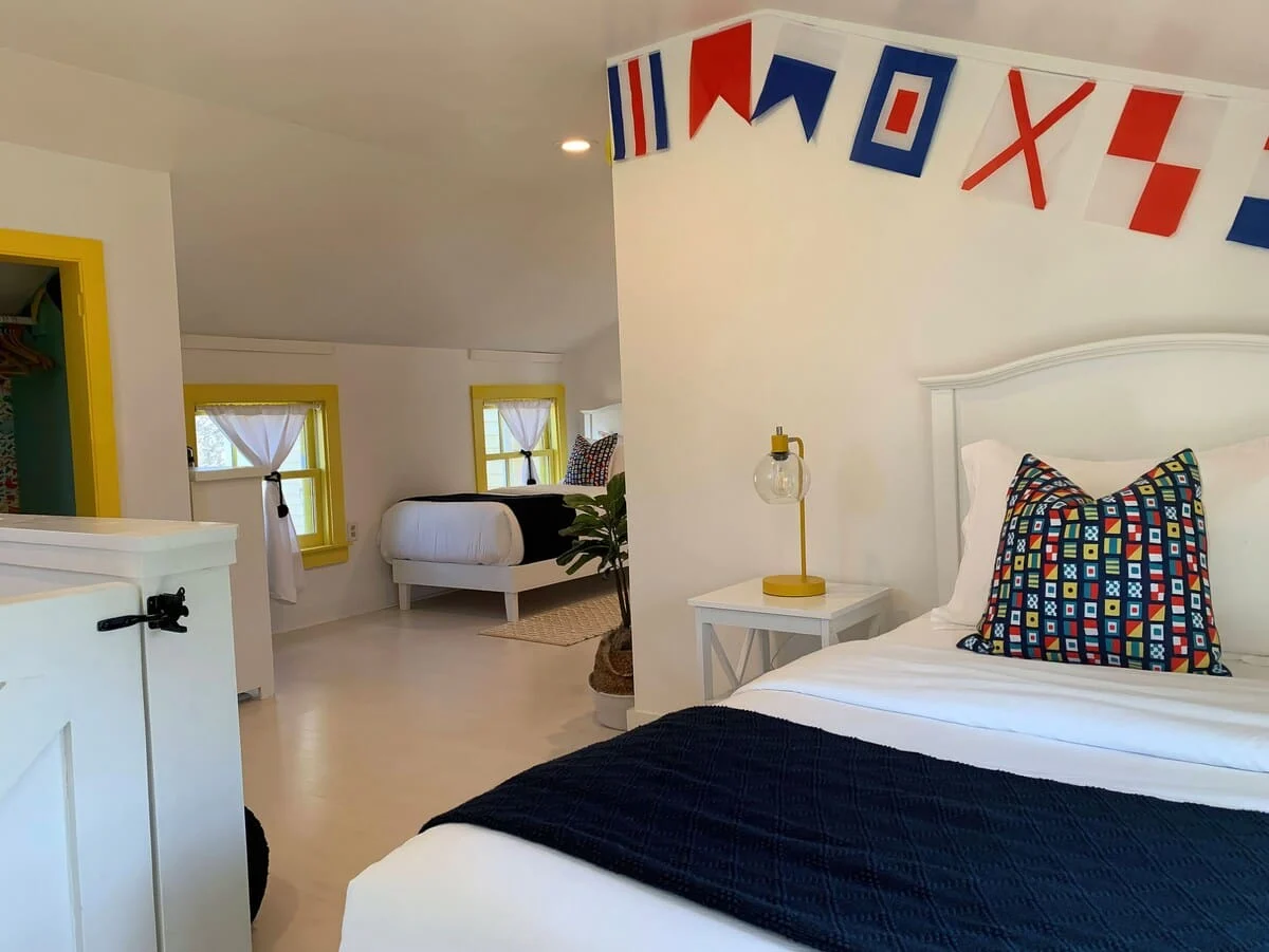 Nautical twin room