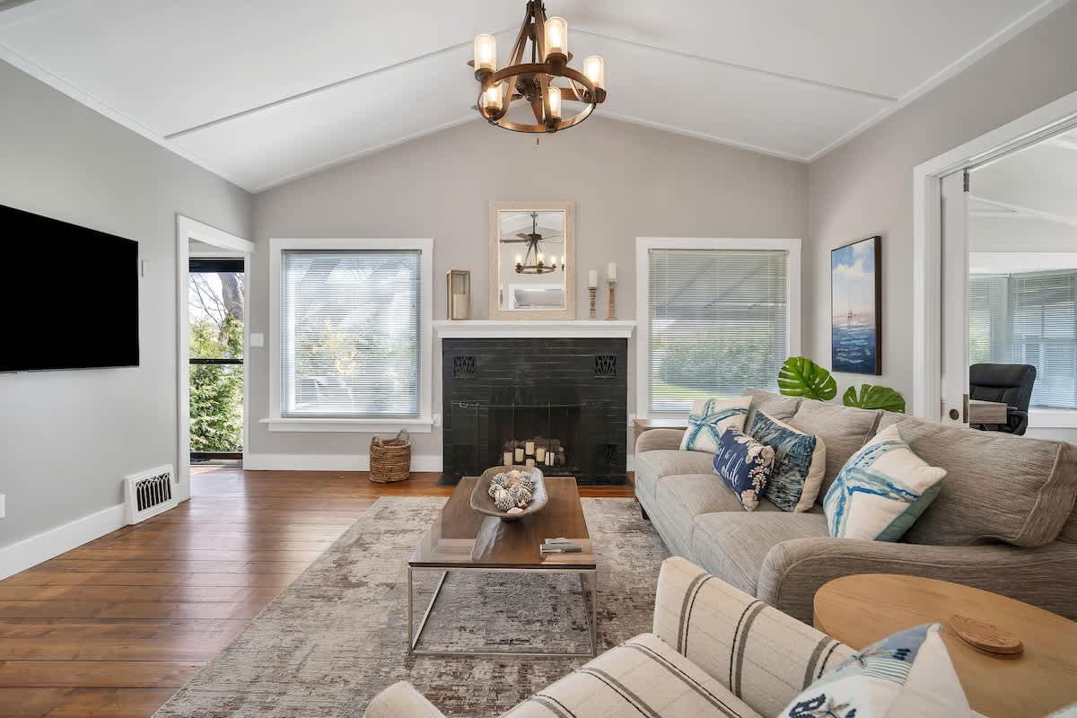 Bright living room