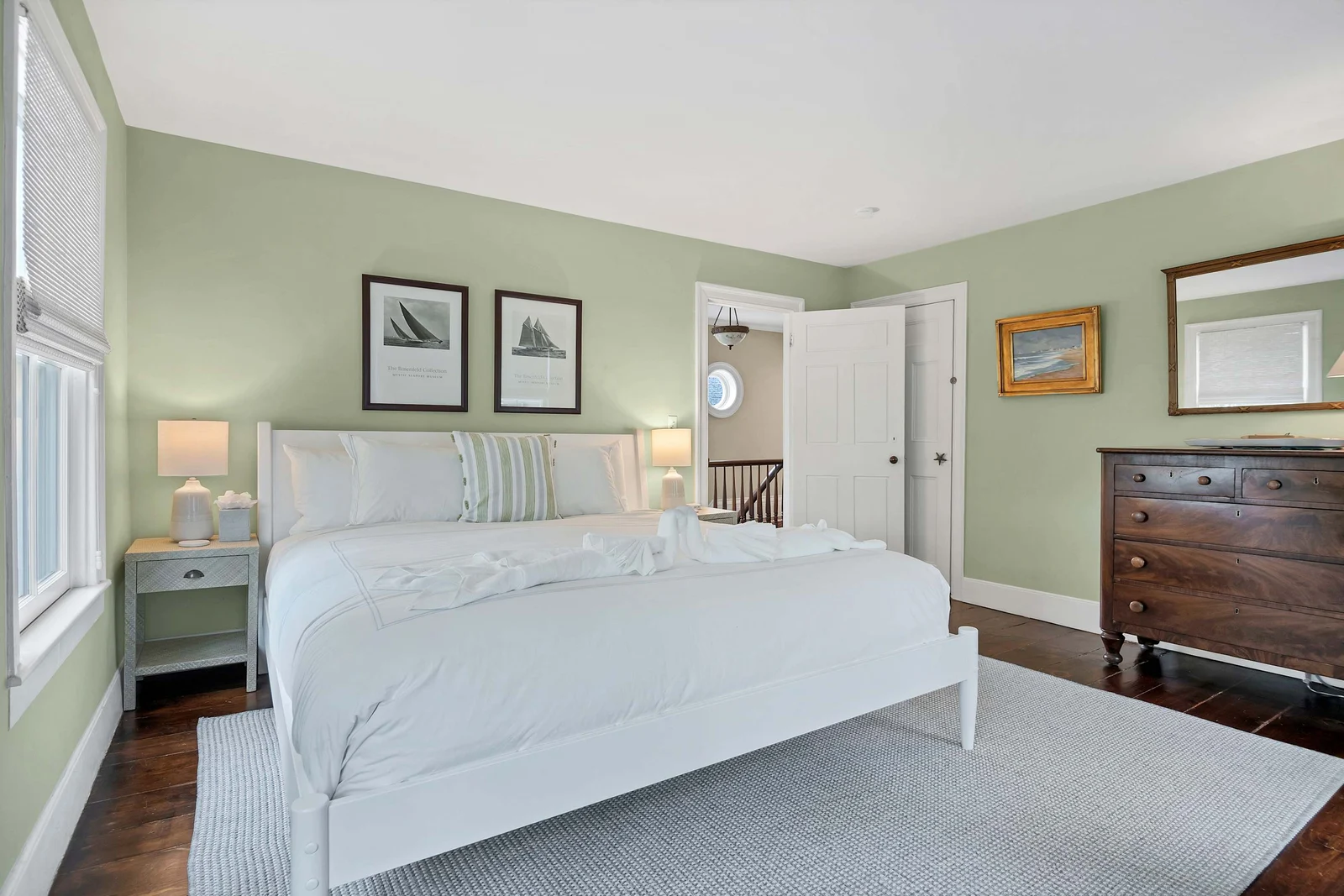 Four bedrooms upstairs