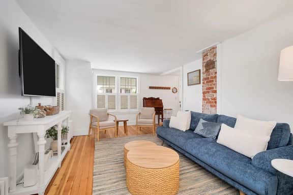Historic 3BR w/ Large Patio/Yard | Downtown Mystic